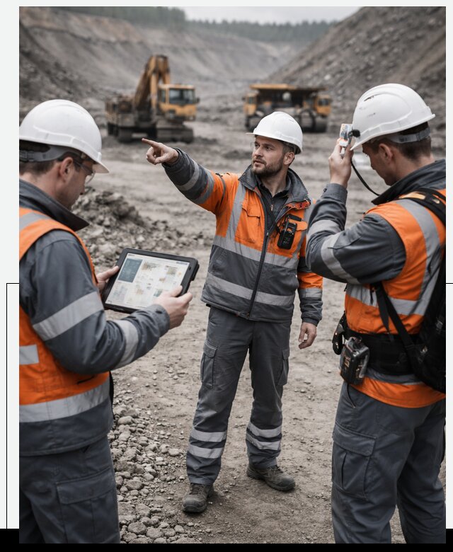 Система контроля персонала для горнодобывающей отрасли в Абакане