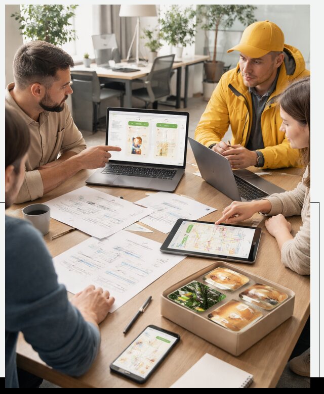 Разработка агрегатора доставки еды в Абакане от 15323 р., АвикейБкн