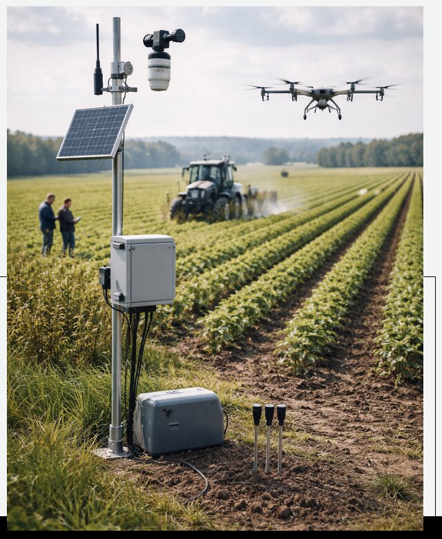 Разработка IoT мониторинга полей в Абакане от 8683 р. | АвикейБкн